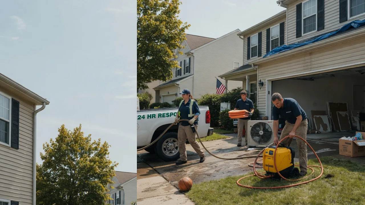 Emergency Water Damage Restoration in Sadsburyville, PA near me